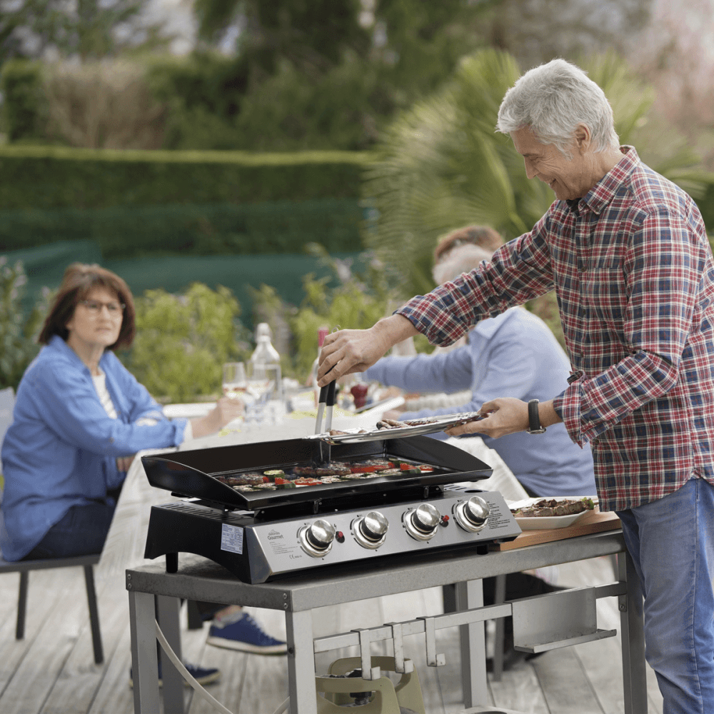 Dellonda 4 Burner Portable Gas Plancha Model No- DG23