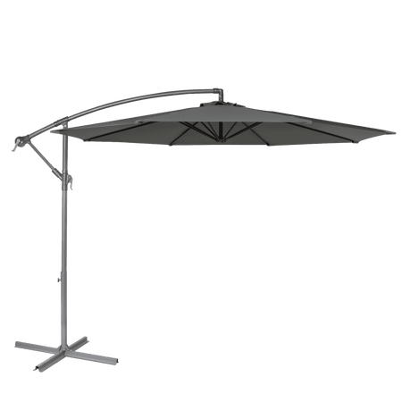 Dellonda Banana Parasol with Cover 3m - Grey Model No- DG264