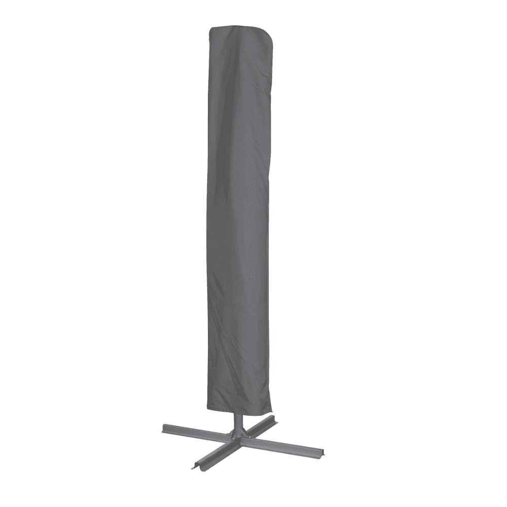 Dellonda Banana Parasol with Cover 3m - Grey Model No- DG264