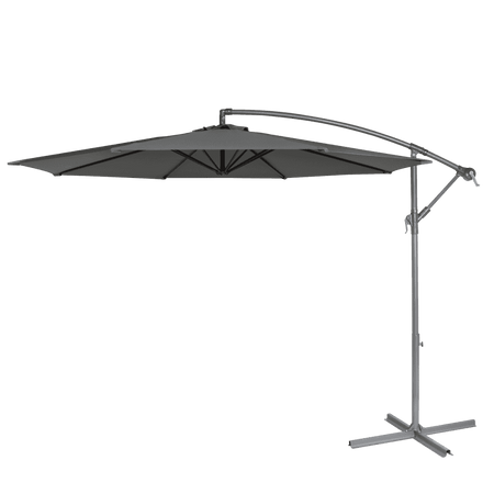 Dellonda Banana Parasol with Cover 3m - Grey Model No- DG264