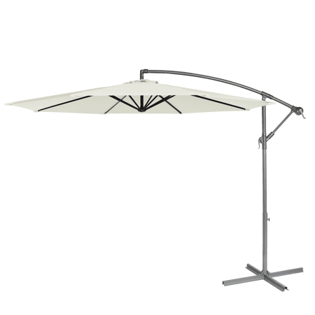 Dellonda Banana Parasol with Cover 3m - Cream Model No- DG265