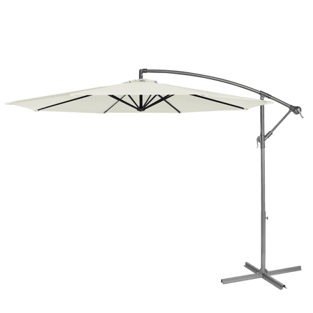 Dellonda Banana Parasol with Cover 3m - Cream Model No- DG265