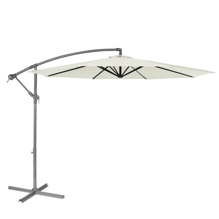 Dellonda Banana Parasol with Cover 3m - Cream Model No- DG265