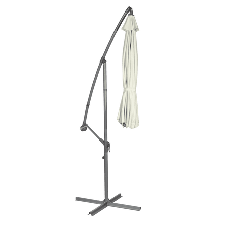 Dellonda Banana Parasol with Cover 3m - Cream Model No- DG265