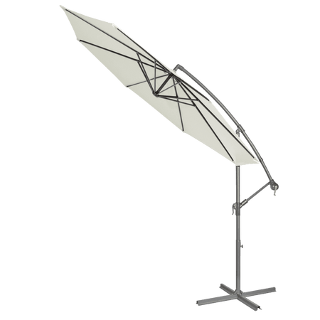 Dellonda Banana Parasol with Cover 3m - Cream Model No- DG265