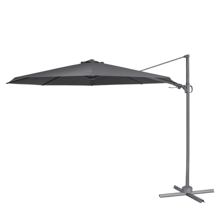 Dellonda Cantilever Parasol with 360 Rotation, Tilt & Cover 3m - Grey Model No- DG267