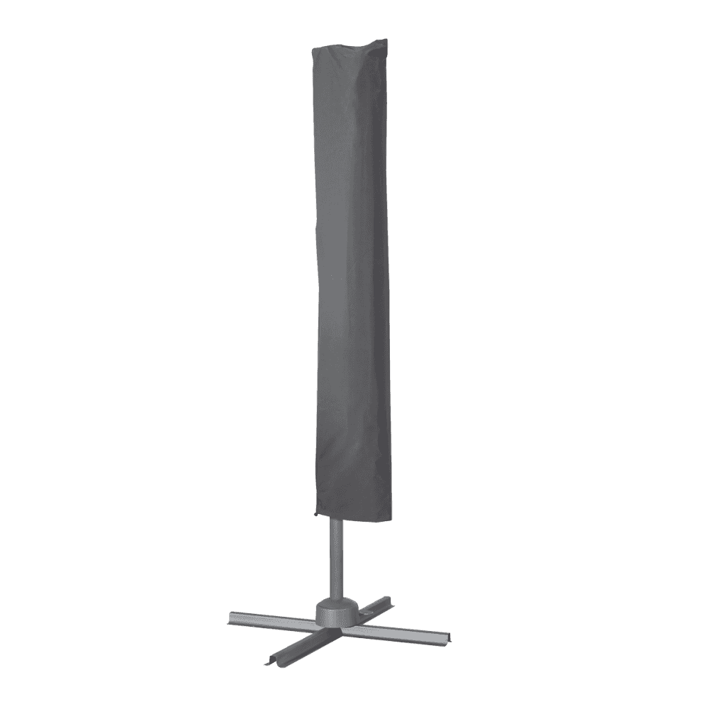 Dellonda Cantilever Parasol with 360 Rotation, Tilt & Cover 3m - Grey Model No- DG267