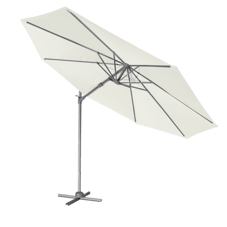 Dellonda Cantilever Parasol with 360 Rotation, Tilt & Cover 3m - Cream Model No- DG268