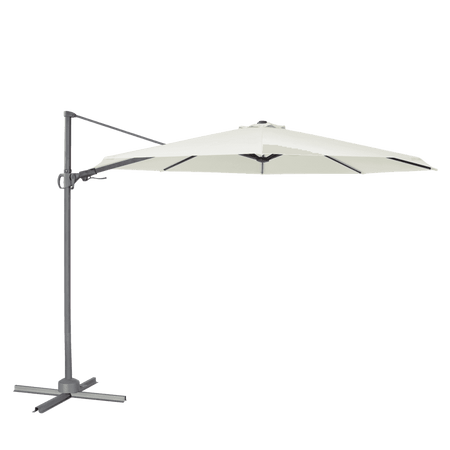 Dellonda Cantilever Parasol with 360 Rotation, Tilt & Cover 3m - Cream Model No- DG268