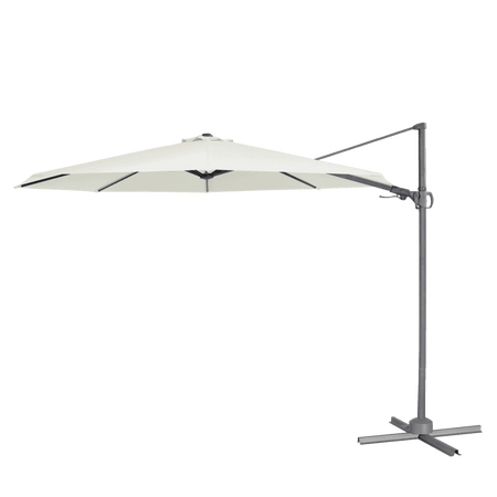 Dellonda Cantilever Parasol with 360 Rotation, Tilt & Cover 3m - Cream Model No- DG268