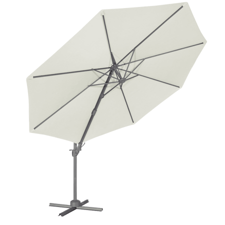 Dellonda Cantilever Parasol with 360 Rotation, Tilt & Cover 3m - Cream Model No- DG268