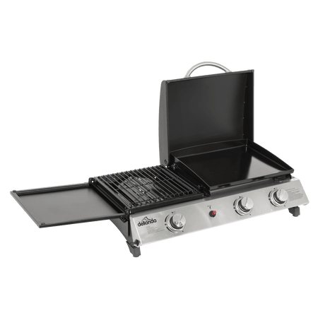 Dellonda 3 Burner Stainless Steel Portable Gas Plancha/Grill 8.5kW Model No- DG276