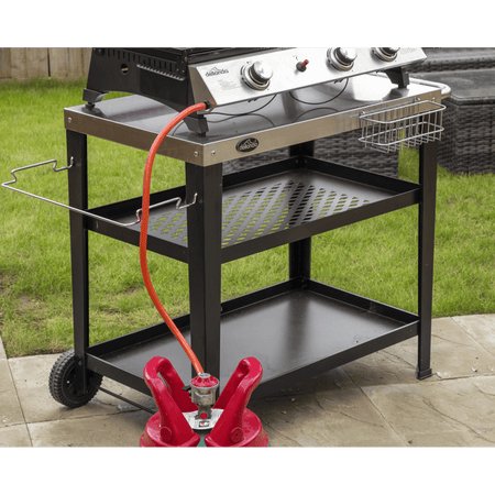 Dellonda 3 Burner Stainless Steel Portable Gas Plancha/Grill 8.5kW Model No- DG276