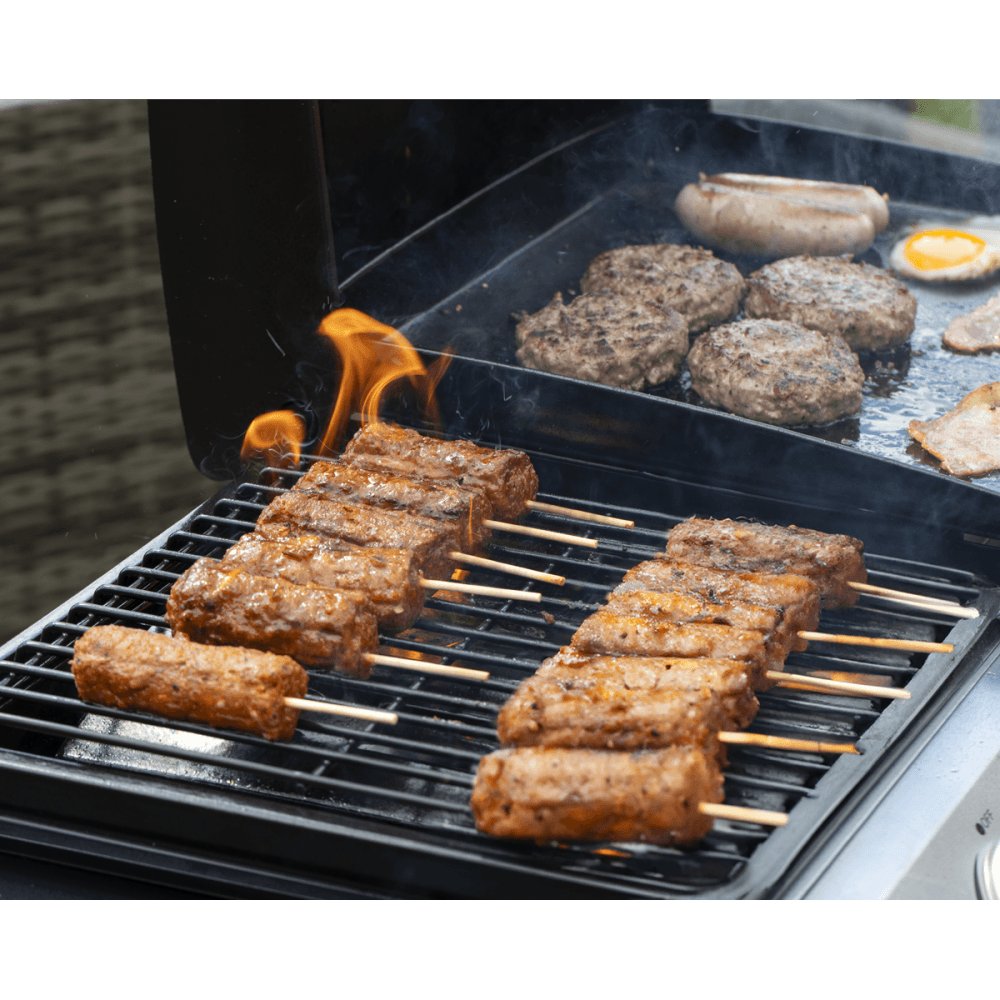 Dellonda 3 Burner Stainless Steel Portable Gas Plancha/Grill 8.5kW Model No- DG276