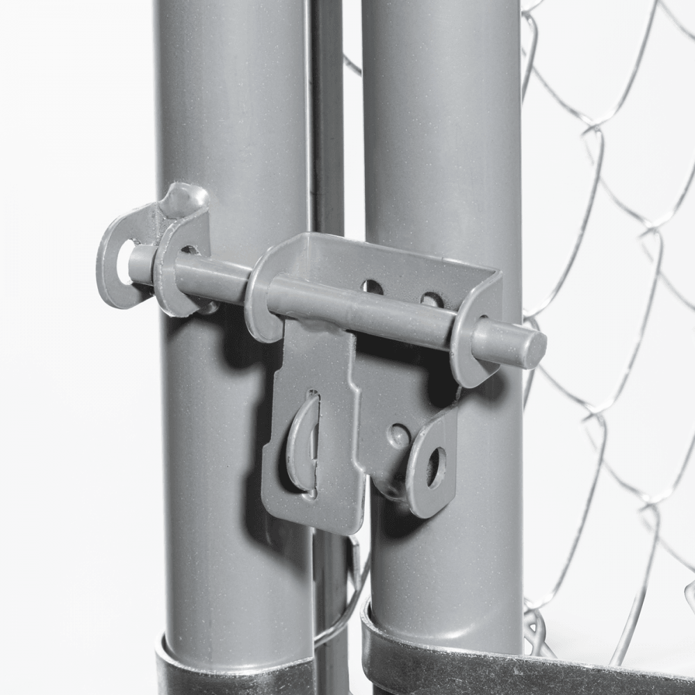 Dellonda Galvanised Steel Dog Kennel with Roof Cover & Chain Link Fencing Model No- DG281