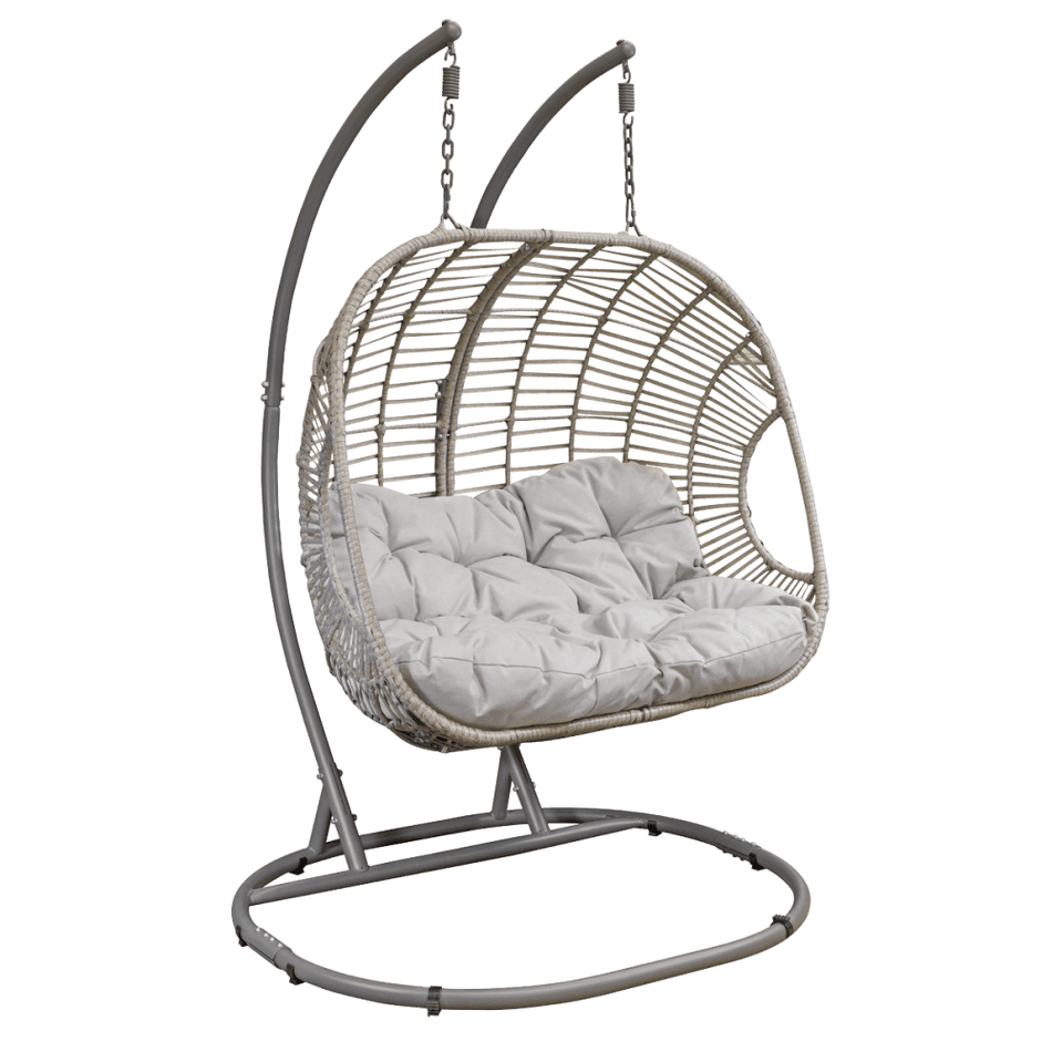 Dellonda Double Swinging Egg Chair with Cushion Model No- DG61