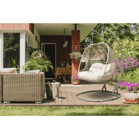 Dellonda Double Swinging Egg Chair with Cushion Model No- DG61
