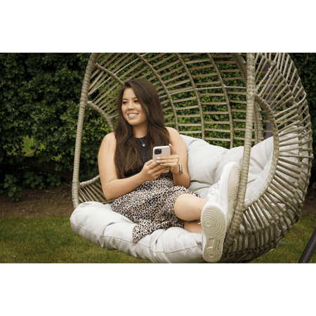 Dellonda Double Swinging Egg Chair with Cushion Model No- DG61