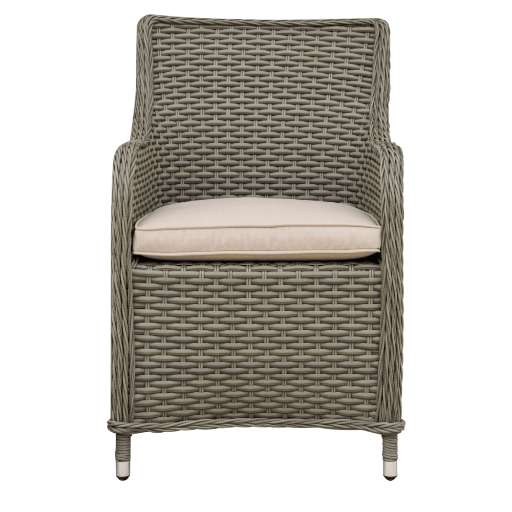 Dellonda Chester Rattan Wicker Outdoor Garden Dining Chairs 2pc Model No- DG64