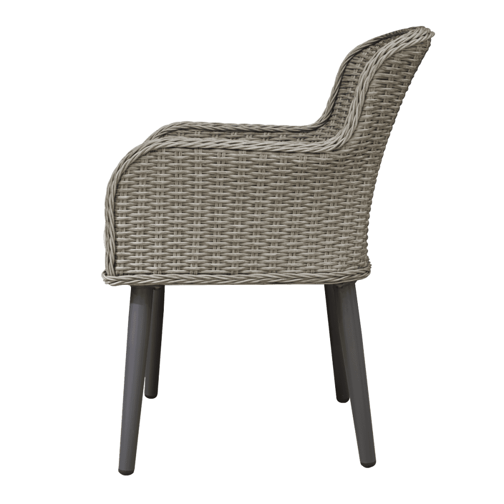Dellonda Buxton Rattan Wicker Outdoor Chairs Set 2pc Model No- DG76