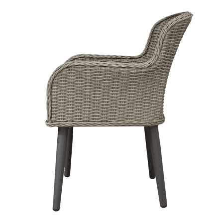Dellonda Buxton Rattan Wicker Outdoor Chairs Set 2pc Model No- DG76