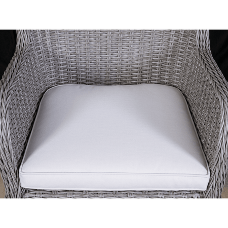 Dellonda Buxton Rattan Wicker Outdoor Chairs Set 2pc Model No- DG76