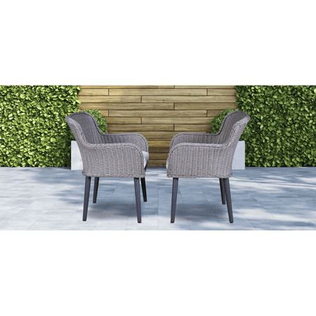 Dellonda Buxton Rattan Wicker Outdoor Chairs Set 2pc Model No- DG76