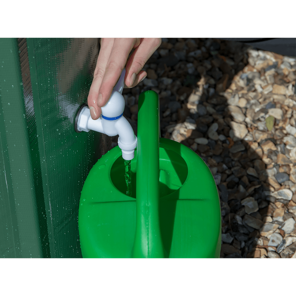 Dellonda Collapsible PVC Garden Water Butt with Zipped Lid & Drain Tap 250L Model No- DG9