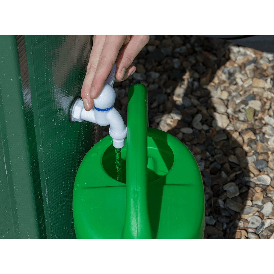 Dellonda Collapsible PVC Garden Water Butt with Zipped Lid & Drain Tap 250L Model No- DG9