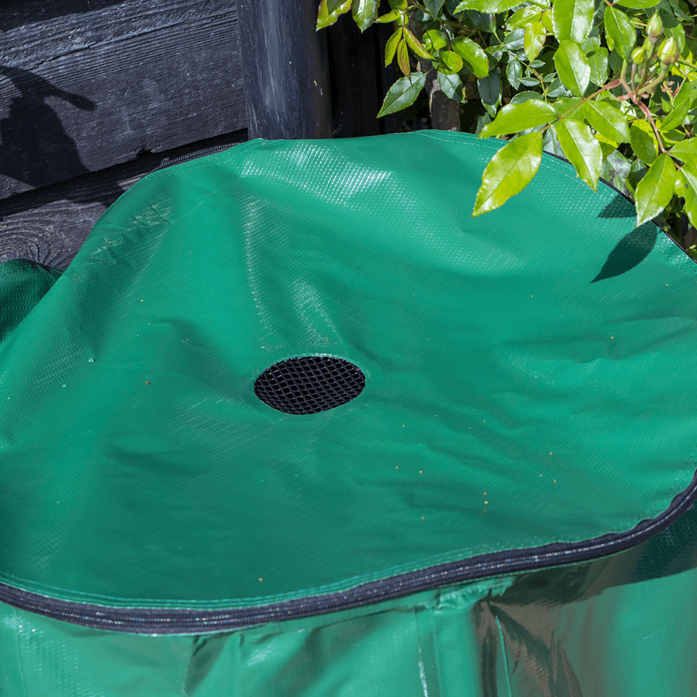 Dellonda Collapsible PVC Garden Water Butt with Zipped Lid & Drain Tap 250L Model No- DG9
