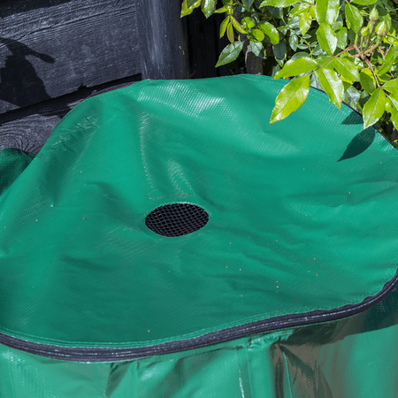 Dellonda Collapsible PVC Garden Water Butt with Zipped Lid & Drain Tap 250L Model No- DG9