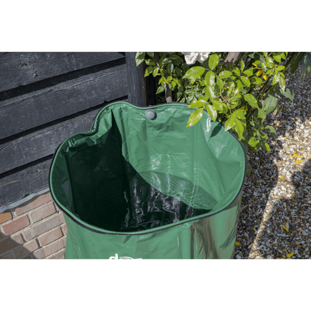 Dellonda Collapsible PVC Garden Water Butt with Zipped Lid & Drain Tap 250L Model No- DG9