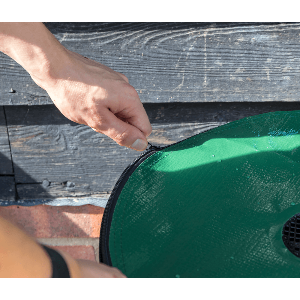 Dellonda Collapsible PVC Garden Water Butt with Zipped Lid & Drain Tap 250L Model No- DG9