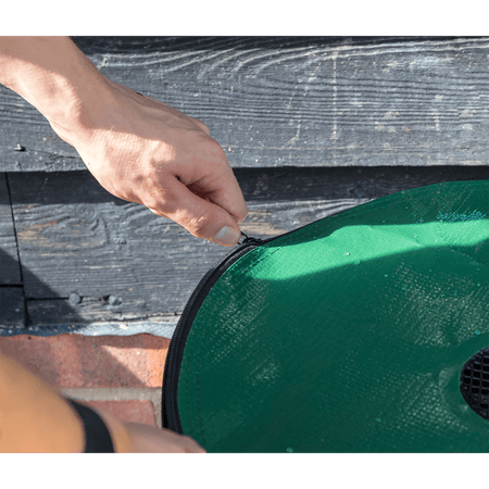 Dellonda Collapsible PVC Garden Water Butt with Zipped Lid & Drain Tap 250L Model No- DG9