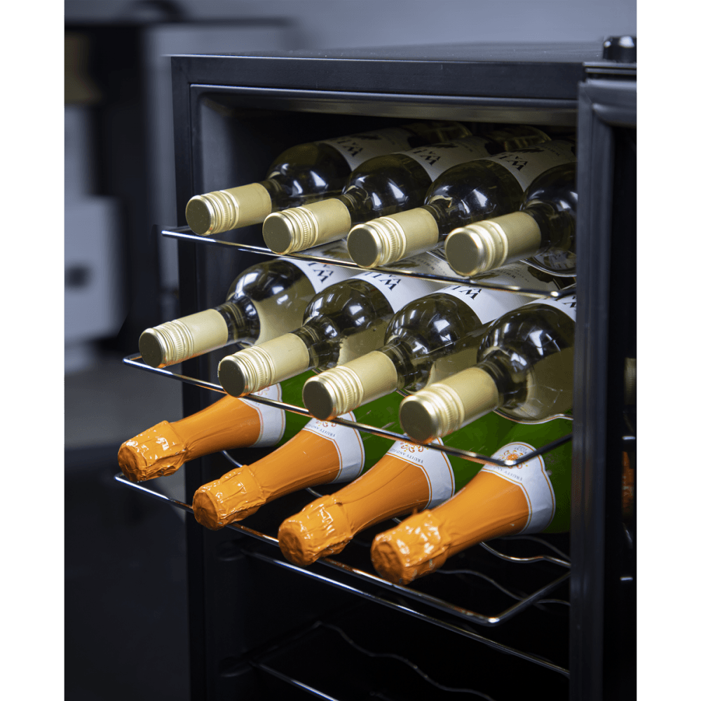 Baridi 28 Bottle Tabletop Wine Fridge & Cooler Model No- DH10