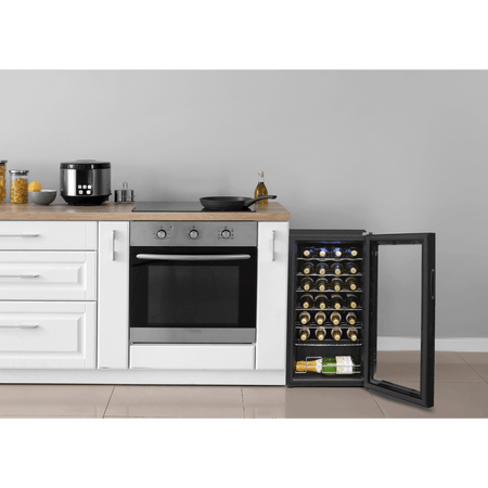 Baridi 28 Bottle Tabletop Wine Fridge & Cooler Model No- DH10
