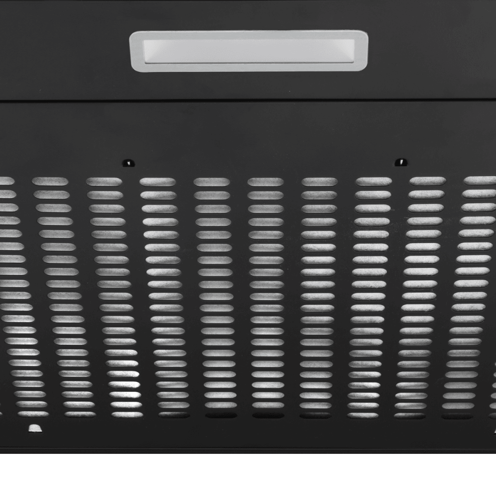 Baridi Visor Cooker Hood Extractor Fan 60cm - Black Model No- DH107