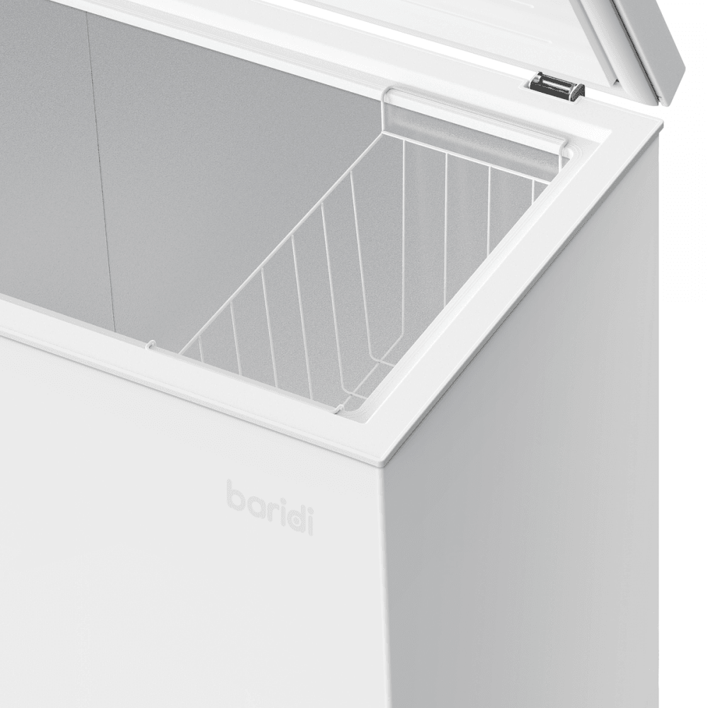 Baridi Freestanding Chest Freezer 142L Capacity - White Model No- DH120