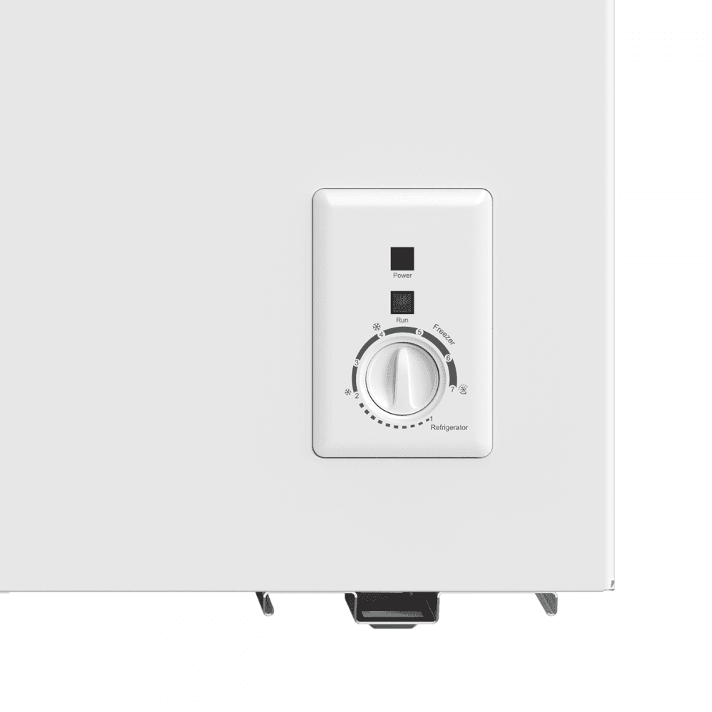 Baridi Freestanding Chest Freezer 142L Capacity - White Model No- DH120