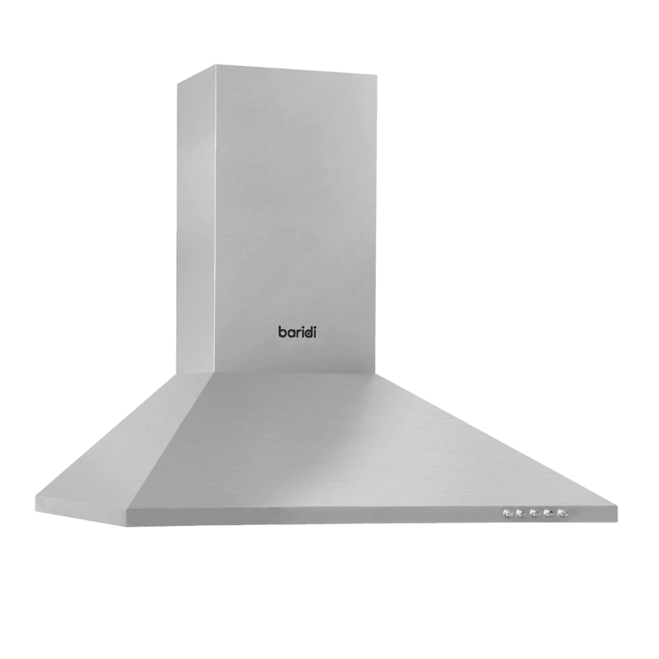 Baridi Cooker Hood with Carbon Filters 60cm - Stainless Steel Model No- DH126