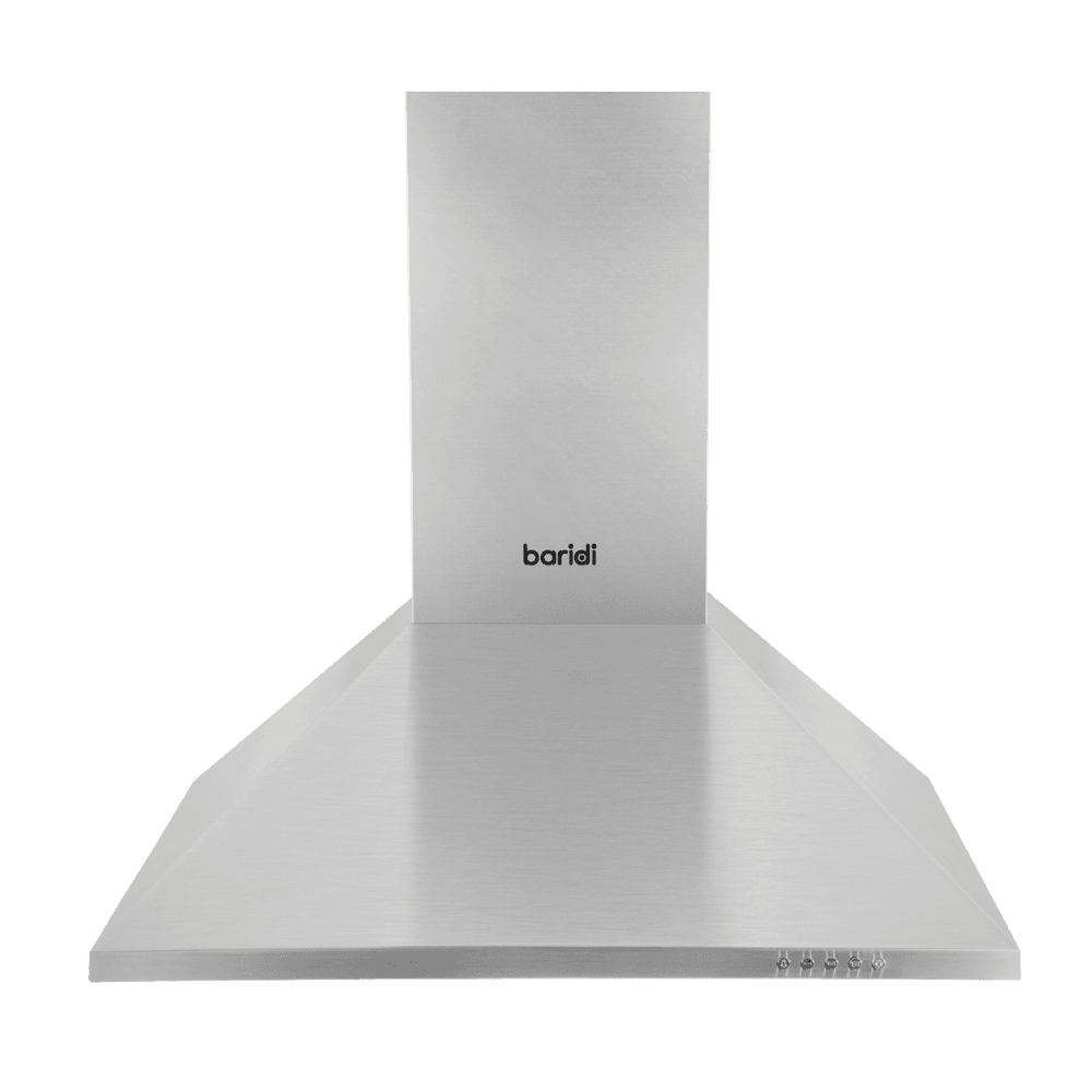 Baridi Cooker Hood with Carbon Filters 60cm - Stainless Steel Model No- DH126