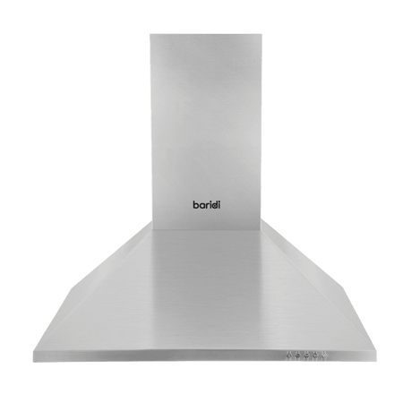 Baridi Cooker Hood with Carbon Filters 60cm - Stainless Steel Model No- DH126