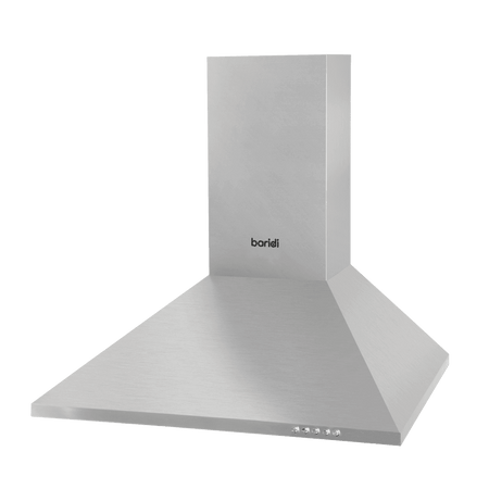 Baridi Cooker Hood with Carbon Filters 60cm - Stainless Steel Model No- DH126
