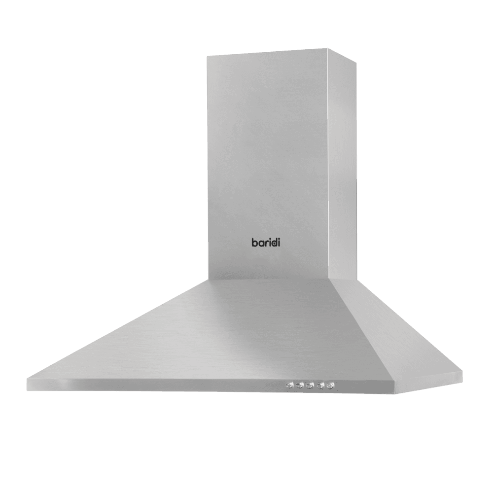 Baridi Cooker Hood with Carbon Filters 60cm - Stainless Steel Model No- DH126