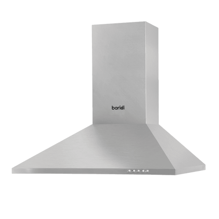 Baridi Cooker Hood with Carbon Filters 60cm - Stainless Steel Model No- DH126