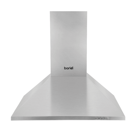 Baridi Cooker Hood with Carbon Filters 60cm - Stainless Steel Model No- DH126
