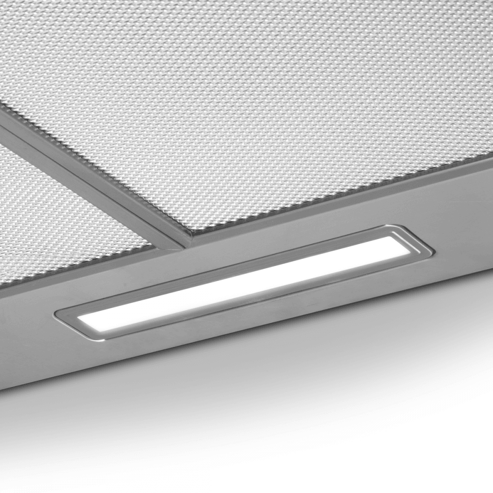Baridi Cooker Hood with Carbon Filters 60cm - Stainless Steel Model No- DH126
