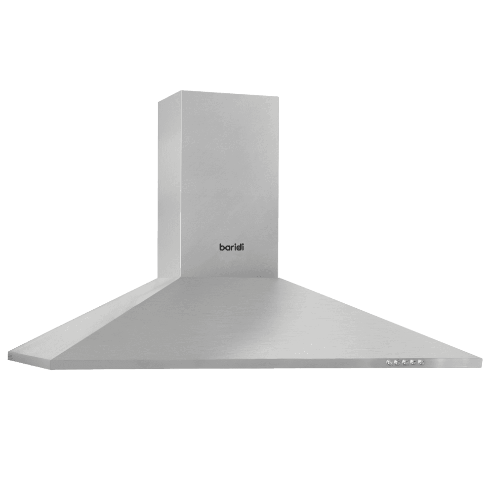 Baridi Cooker Hood with Carbon Filters 90cm - Stainless Steel Model No- DH127