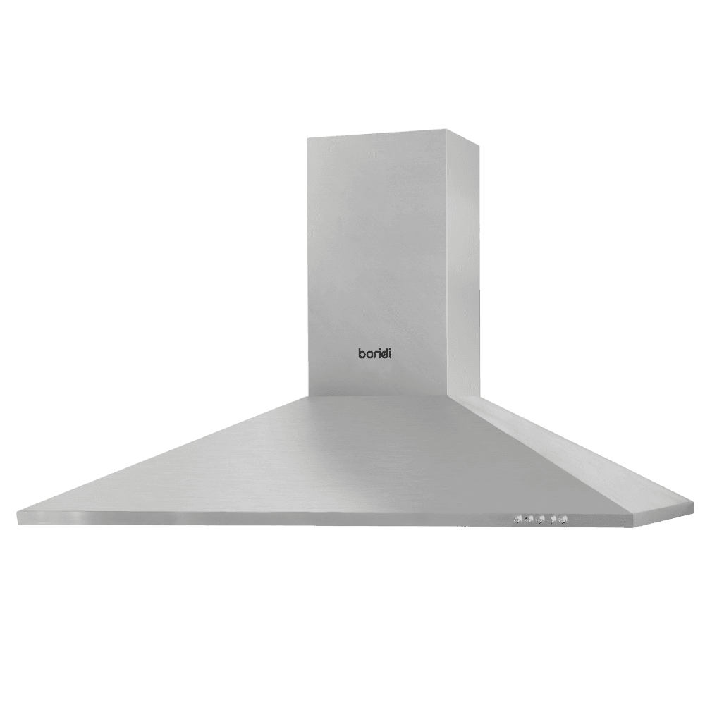 Baridi Cooker Hood with Carbon Filters 90cm - Stainless Steel Model No- DH127