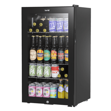Baridi Wine, Beer & Drinks Fridge 85L Capacity - Black Model No- DH13